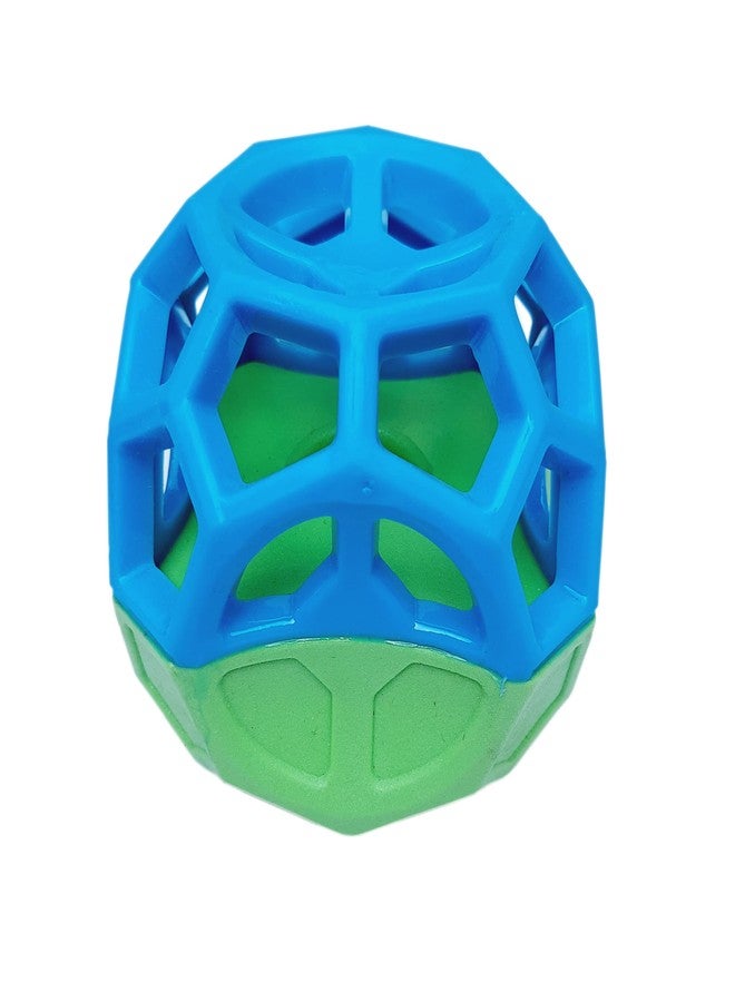 KittuPet Catch Squeaky Cube Puzzle Toy for Dog Durable Interactive Toy and Tooth Cleaner for Dog Suitable for Large Breeds (Blue) - Image 1